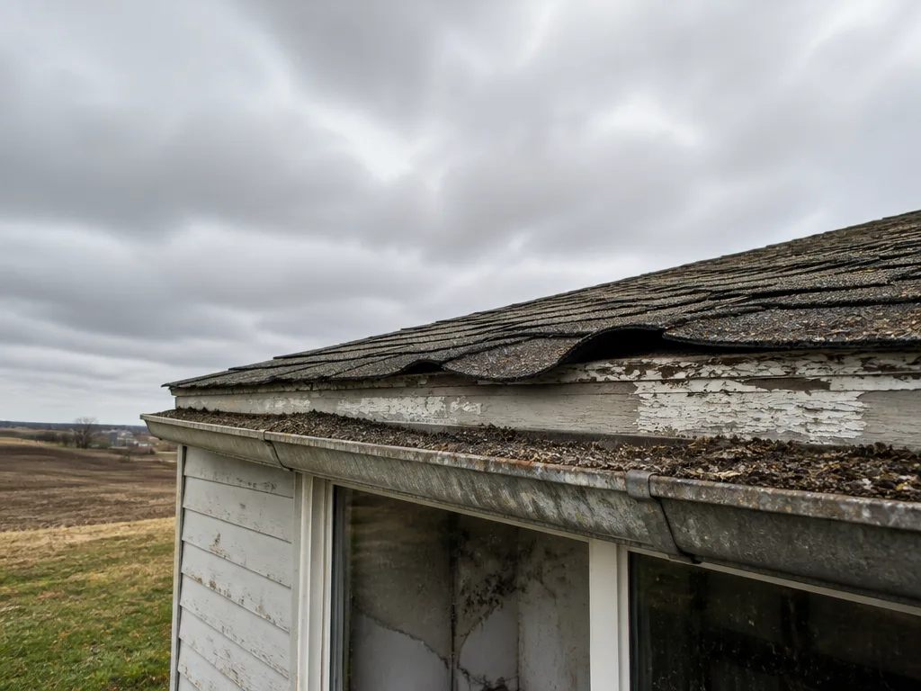 Common warning signs of roof aging