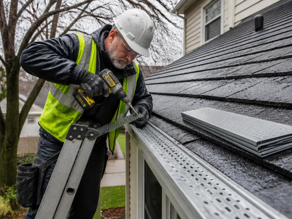 Gutter Guard Installation